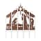 Glitzhome® 41.5'' Metal Nativity Combo Yardstake